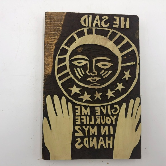 Speedball | Design | Vtg Speedball Printmaster Large 6x9 Wooden Blocks ...